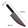Accesorios de Halloween juguetes de plástico cabeza de fantasma cuchillo machete pirata comercio exterior transfronterizo suministros para fiestas sierra simulación