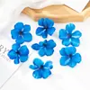 Europa e Estados Unidos transfronteiriços mais vendidos cabeça de flor artificial orquídea flor artificial para casa decoração de casamento diy flor de cerejeira bordada