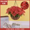 Plantas Colgantes Artificiales Colgantes de Pared Lirio Cesta Pequeña de Flores Flores Falsas Margarita Pequeña Flor de Gloria de la Mañana Rama Decoración del Hogar