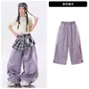 Roupas de Jazz para Meninas Tendência e Estilosas Grupo de Meninas de Jazz Desfile de Moda Hip-Hop Dança de Rua Figurinos de Performance de 1º de Junho