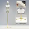 Tienda de Ropa Accesorios de Modelo Ropa de Mujer Maniquí de Medio Cuerpo para Escaparate Perchero Muñeca Falsa Maniquí de Vestido de Novia Soporte de Exhibición