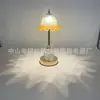 Lámpara de Mesa Modelo Nuevo 2026 Cáscara de Huevo para Dormitorio, Lámpara de Mesita de Noche de Lujo de Gama Alta para Dormitorio Principal, Luz Eterna de Boda, un Par de Velas Nocturnas de Regalo