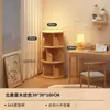 Estantería giratoria de 360 grados, ahorra espacio, estante independiente para libros ilustrados, diseño simple, adecuado para uso doméstico y estudiantil, fácil de mover y almacenar