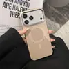 Adecuado para iPhone 18 Pro Max, funda de teléfono magnética con tacto de piel mate, cubierta protectora anticaídas refrigerante Apple 17 15