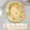 Cama para Gatos con Estampado de Dibujos Animados y Cojín de Látex, Adecuada para Perros Ragdoll y Teddy de Tamaño Pequeño a Mediano, Cama Refrescante para Gatos de Sueño Profundo, Esterilla para Mascotas