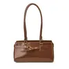 Bolso de Hombro Retro de Moda Transfronterizo para Mujer 2026 Nuevo Bolso de Hombro Versátil Vintage con un Toque de Lujo Elegante Bolso Cuadrado Pequeño