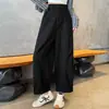 Calça Feminina Curva Estilo Coreano Outono 2026, Calça de Algodão Nove Pontos Petite, Calça Feminina Reta Versátil Emagrecedora Casual, Comércio Exterior