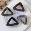 Pinza de Tiburón Sencilla Estilo Coreano 2025 Nueva Horquilla Triángulo Pinza para la Parte Trasera de la Cabeza Adorno para Cola de Caballo Alta Pinzas para el Cabello