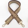 Nueva correa de hombro ancha bordada de 3,8 cm, ajustable, para bolso de mujer, bandolera, correa larga, correa de repuesto para bolso de jacquard.