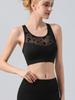 Nuevo Traje de Yoga Deportivo de Malla de Mariposa Sexy y a la Moda para Comercio Exterior Transfronterizo Europeo y Americano con Almohadilla de Pecho Removible