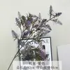 Flores Artificiales de Lavanda con Múltiples Cabezas Arreglo Floral para Fondo de Boda Muebles de Hogar de Alta Gama Decoración de Centro Comercial Flores Artificiales