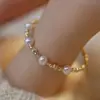 Nuevo brazalete de perlas japonés perla pequeña lujo ligero exquisito estilo pequeño libro rojo combinable estilo ins