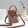 Bolsas para Mujer 2026 Tendencia de Moda Bolso para Mujer Vertical para Teléfono Móvil Bolso de Hombro Bolso Cruzado Bolso de Mano para Mujer