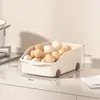 Nueva Caja de Almacenamiento para Gabinete de PP Engrosado con Ruedas Asa de Refrigerador de Cocina Caja de Almacenamiento para Condimentos y Artículos Varios Caja de Almacenamiento