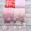 Tela de malla copo de nieve plateado caliente de 6 cm hecha a mano DIY accesorios de joyería accesorios para el cabello horquilla material de lazo