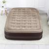 Colchón inflable de dibujos animados, doble oso marrón, cama de aire al aire libre, cama individual extragrande, cama portátil plegable, cama perezosa