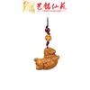Chaveiro de Carro de Cavalo Corrente para Celular Yiming Xianyuan Escultura em Madeira Ano do Cavalo Pingente Cavalo do Zodíaco Pendente de Bolsa para Pendurar no Pescoço