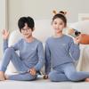 Ropa interior térmica para niños, Tops y pantalones de otoño para niños, Conjuntos de pijama para niñas, Ropa térmica de algodón de capa base de invierno para niños mayores