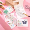 Tarjetas de Felicitación Personalizadas para el Día del Maestro, Día de San Valentín Chino, con Sobres, Tarjetas de Regalo de Cumpleaños y Festividades, Tarjetas con Mensajes de Bendición