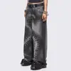 Nuevos Pantalones Anchos de Calle Estilo Americano, Jeans Casuales Otoñales Europeos y Americanos con Estampado de Insectos