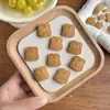 Fatias de Cabaça Esculpida Naturais Pedaços Pequenos Atacado DIY Acessórios de Cabaça Estilo Livro Vermelho Pequeno com Acessórios para Pendurar