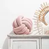 Cojín Decorativo de Color Sólido Transfronterizo, Bola de Cojín de Cuerda de Tres Hilos, Decoración de Cojín para Cabecera de Cama Tejido a Mano, Sofá, Respaldo del Hogar, Ventana Saliente