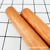 30 Rodillo de Madera de Haya Madera Maciza Casero para Masa de Empanada Cocina Caoba Gruesa Palo para Amasar Masa Extra Grande Horneado