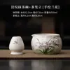 Juego de Tazón de Matcha con Patrón de Roca y Soporte para Batidor de Matcha Tazón de Cerámica Pintado a Mano para Batir Matcha con Pico Tazón de Té Batidor Revólver de Matcha