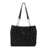 Bolsa tote estilosa e moderna para compras e para o dia a dia, com um design descontraído e casual, perfeita para mulheres, com uma estampa simples 2026 e grande capacidade