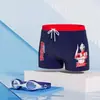 Maiô Infantil para Meninos Profissional de Secagem Rápida para Crianças Grandes Maiô de Camada Dupla Anti-constrangimento para Meninos traje Verão