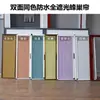 Cortina Aislante para Puerta Balcón Cortavientos Cortina para Puerta Corredera Cortina de Puerta Invisible Panal Divisor Sala de Estar Plegable
