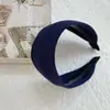 Diadema de Punto Acanalado Ancha Estilo Retro de Yi Mengling para Cubrir Calvicie y Aumentar la Altura de la Cabeza, Pasador con Borde Ancho
