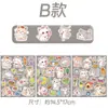 Pack de Pegatinas Lindo Gato Apilado 100 Pegatinas Gatitos Pequeños Pegatinas para Diario Estudiante DIY Funda de Teléfono Decoración de Botella de Agua Pegatinas