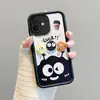 Adecuado para iPhone 11 Apple 16 Pro Max Muñeca Dibujos Animados Moda Femenina 6 Plus Funda para Teléfono Móvil XS Transfronterizo SE2 Briquetas Negras