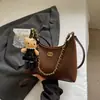 Bolso de Cadena de Diamantes para Mujer Otoño 2025 Nuevo Bolso de Hombro Axila para el Trabajo Bolso Cruzado de Moda Simple