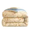 Colcha de verano de doble capa de gasa con relleno de aire tipo nube, categoría A para maternidad e infantil, lavable a máquina, tamaño matrimonial, estampada, estilo fresco, algodón de Xinjiang