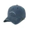 Gorra de béisbol vacía lavada estilo coreano de RPET, Gorra deportiva de RPET con visera para correr, Sombrero de sol sin copa, Fábrica personalizada