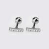 Pendientes Pequeños de Circonita de Sol Más Vendidos Europeos y Americanos Pendientes de Cobre de Amor Pendientes de Circonita de Moda Geométricos Simples Personalizados en Forma de Corazón