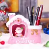 Adornos de Escritorio Creativos Bella Coneja Portalápices Lámpara Almacenamiento Decoración Regalo para Amigos Decoración del Hogar Regalo para Estudiantes Venta al por Mayor