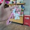 Pingente Chaveiro Sanrio Cross-Dressing, Pingente Fofo de Coração Menina para Mochila de Estudante, Acessórios para Bolsa, Presente para Melhor Amigo