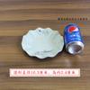 Xyt plato cuadrado de porcelana de imitación de flor de ciruelo plato de comida rápida plato plano comercial redondo plato para empanizar restaurante buffet plato para olla caliente plástico