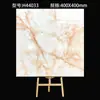 Azulejos de Piedra de Lujo Ligero 400X400 para Cocina, Hotel, Baño, Casa de Huéspedes, Balcón, Antideslizantes, Resistentes al Desgaste, Azulejos Pequeños de Piso para Exportación
