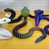 Impressão 3D Cobra Explosões Cobra Articulada Cobra Móvel Enfeites Cobra Brinquedos Pegadinha Barraca Explosões Brinquedo Tendência Mão