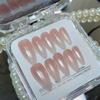 Tabletas de uñas puras para llevar a mano al por mayor polvo luz de luna aurora arte de uñas parche de uña postiza manual tabletas de uñas de fototerapia