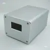 Chasis 100*130 Totalmente de Aluminio, Carcasa de Perfil, Tapa de Aluminio de Apertura Frontal y Trasera, Fuente de Alimentación DIY con Transformador