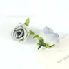 Cabezas de flores de rosa artificiales, capullos de flores, tela de seda, accesorios de flores para decoración de bodas DIY, materiales de rosa multicolor, venta al por mayor desde el fabricante