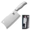 Cuchillo de Cocina Hueco para Cortar para Uso Doméstico, Cuchillo Dual de Acero Inoxidable Afilado para Cortar Carne Asakh-No.903
