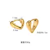 Pendientes Geométricos Simples Estilo Coreano Pendientes de Acero de Titanio Nicho Alta Gama Lujo Ligero Acero Inoxidable Pendientes Elegantes Geniales de Tendencia