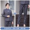 Traje traje gris para hombres y mujeres de alta gama profesional formal vestimenta de trabajo para entrevista de funcionario traje chaleco mono