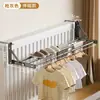 Perchero Plegable con Ventosa para Ropa Hogareño Barra para Secar Ropa sin Taladro Estante de Almacenamiento de Percheros Hogareño sin Taladro Venta al por Mayor